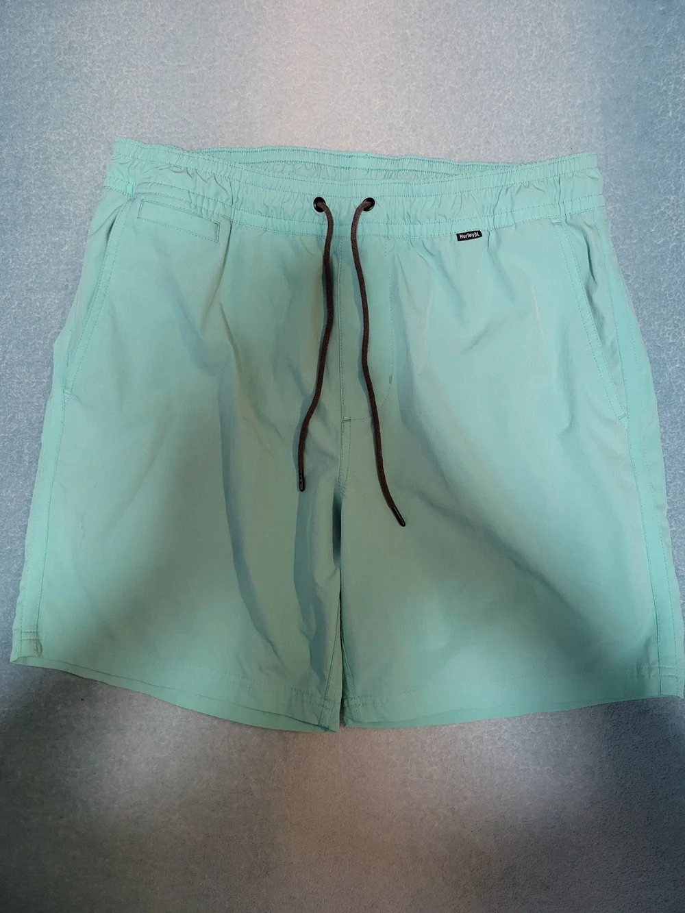 Hurley Men's Mint Green Swim Board Shorts